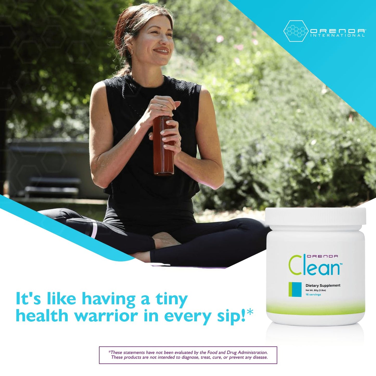 Orenda Clean - Peptizyme-SP EN, Aronia Berry, Aloe Vera and More for Digestive Support - Nutrient-Rich Supplement for Wellness - 80g, 16 Servings Orenda International buy supplements Au