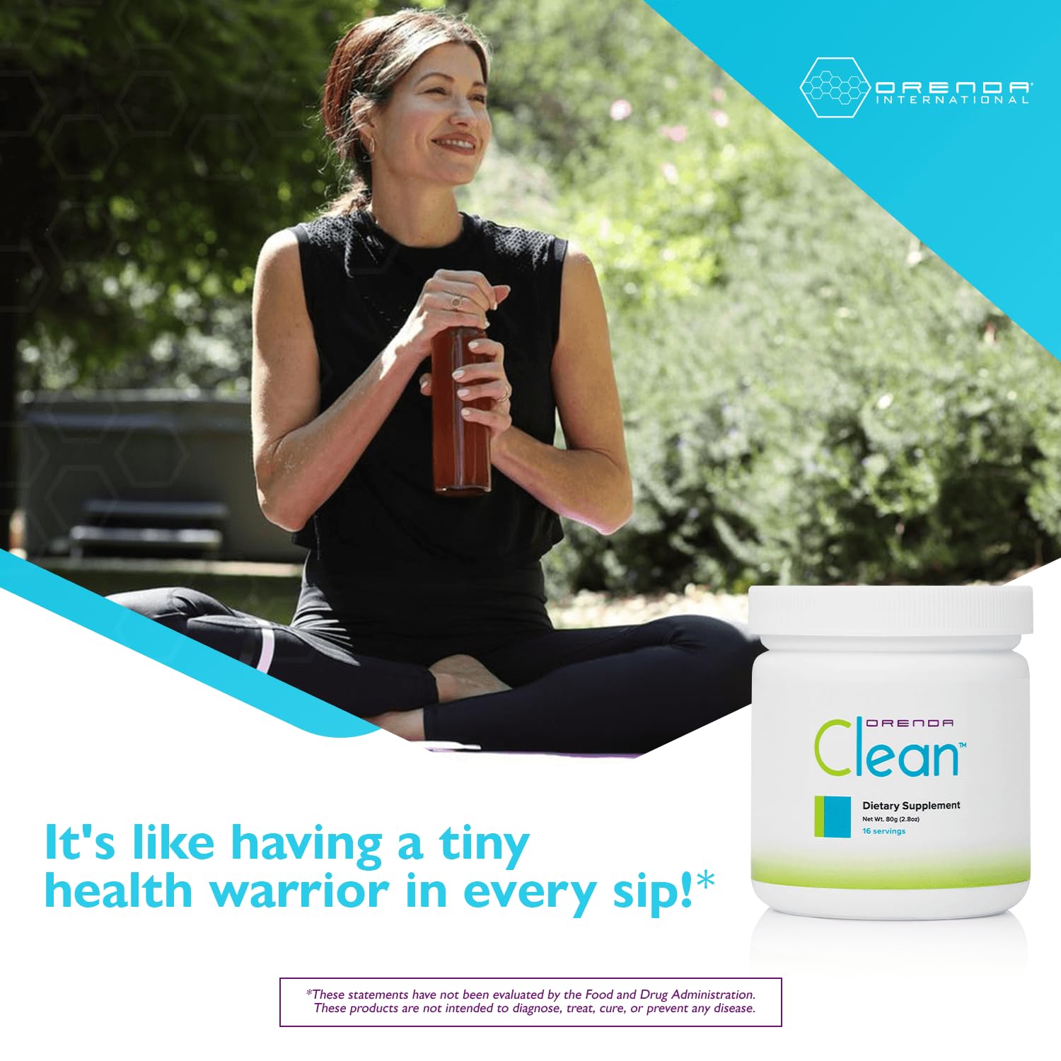 Orenda Clean - Peptizyme-SP EN, Aronia Berry, Aloe Vera and More for Digestive Support - Nutrient-Rich Supplement for Wellness - 80g, 16 Servings Orenda International buy supplements Au