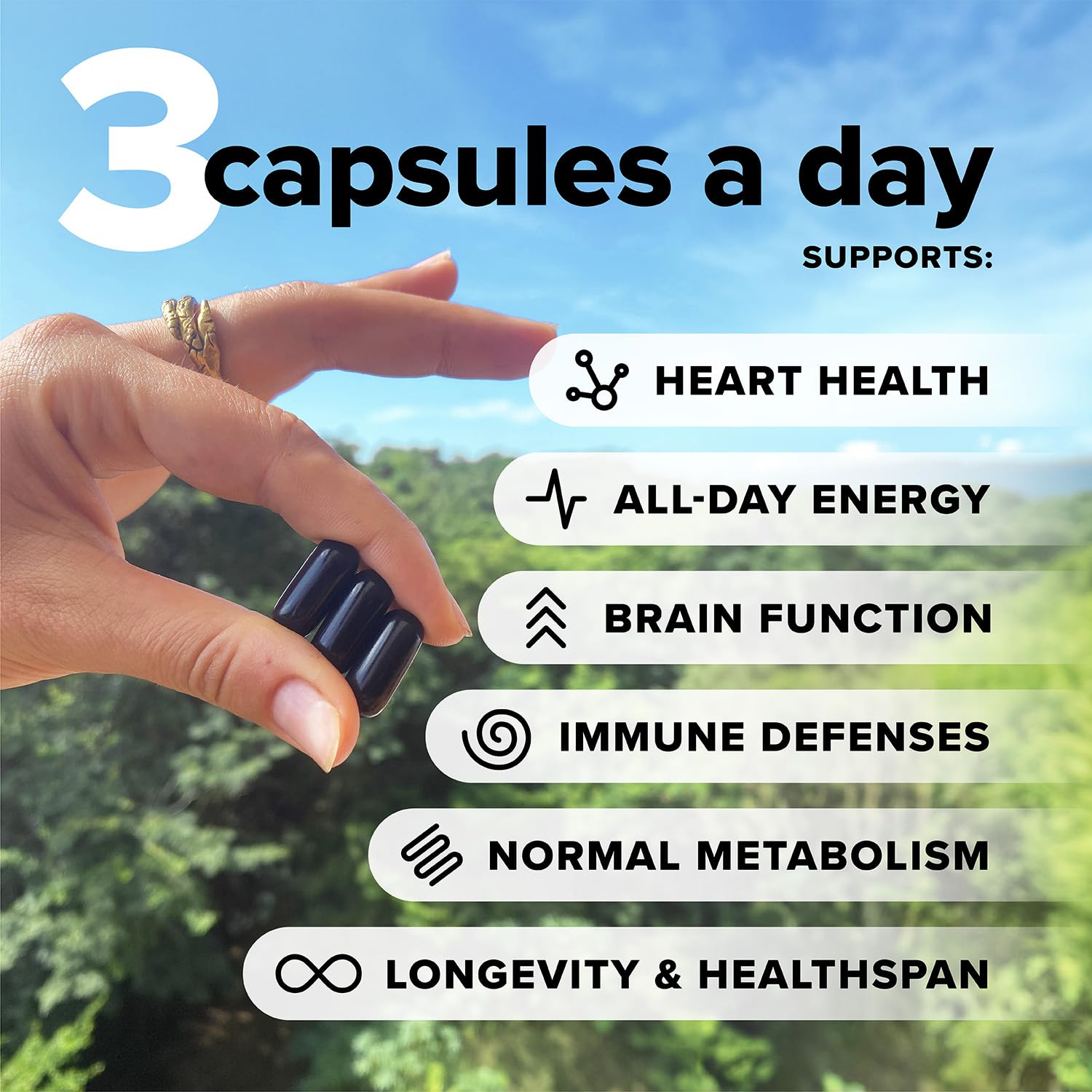 Complement Essential Vegan Multivitamin for Men & Women (30 Servings, 90 Capsules) with Omega-3 DHA & EPA, B12, Vitamin D3 & K2, Zinc, Selenium, Magnesium, Iodine - Supports Immunity & Overall Health ComplementBuy Supplements Australia