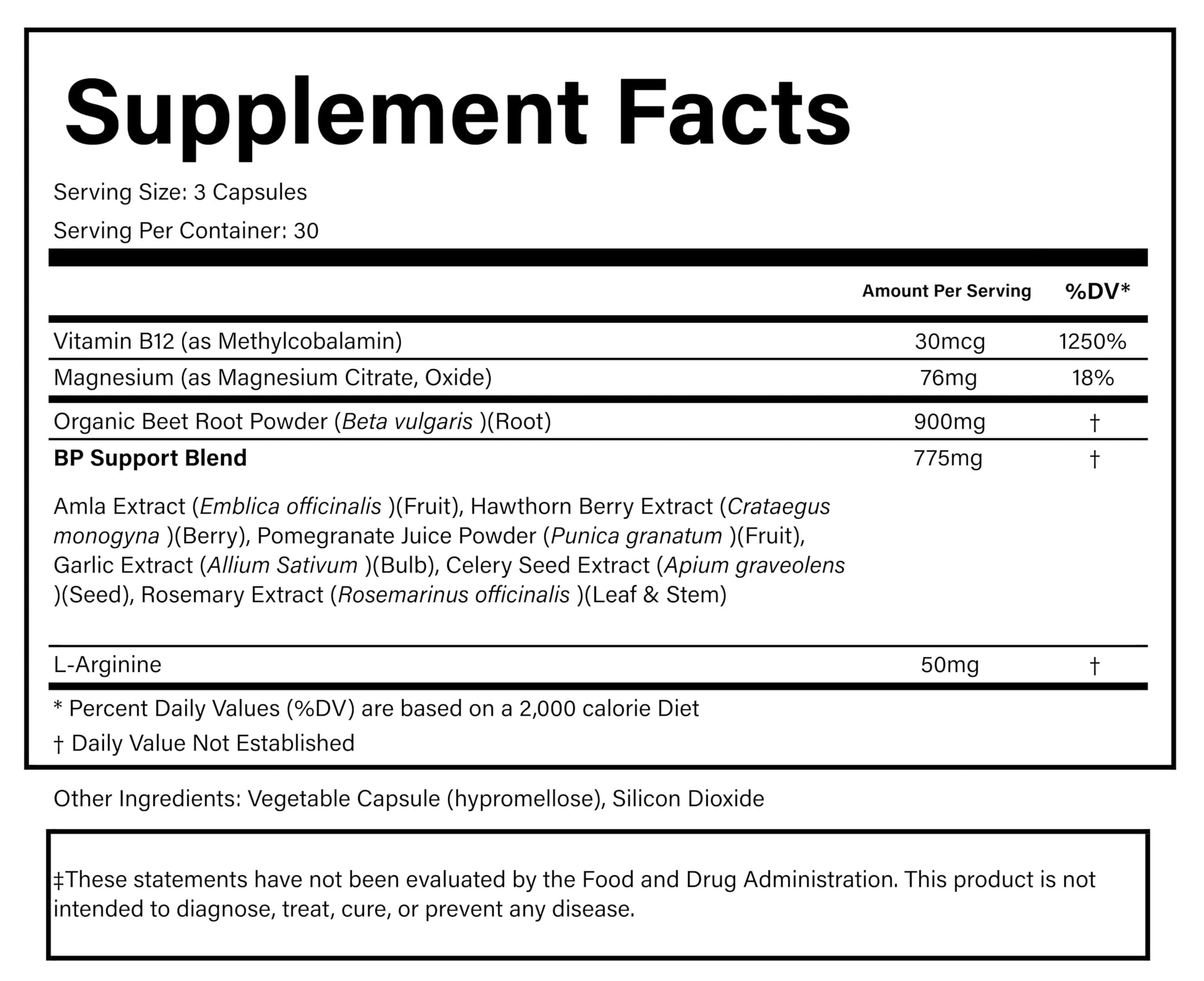 PURE® Beets+ Organic Beet Root Capsules - 900mg - 90 Count, 30 Servings - Blood Pressure & Circulation Support Supplement - with L-Arginine, Hawthorn Berry & B12 - Cardiovascular Health - Made in USA PURE buy supplements Au