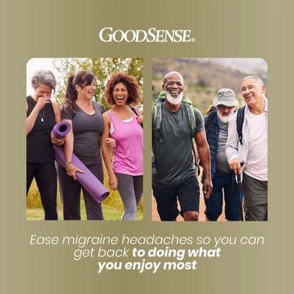 GoodSense Migraine Relief Geltabs, Acetaminophen, Aspirin (NSAID) and Caffeine, 80 Count GoodSenseBuy Supplements Australia
