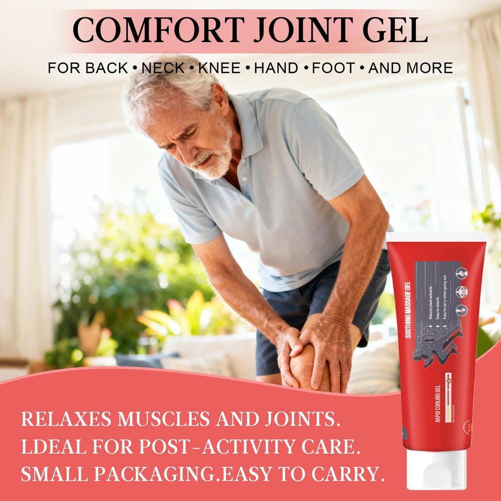 Joint Gel, Soothing Massage Cream, Joint Soothing Comfort Gel for Back, Neck, Keen, Muscle, and Foot, Absorb Quickly, Natural and Non-Greasy, 4.23OZ JosmonBuy Supplements Australia