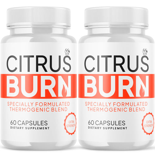 (2 Pack) Citrus Burn Capsules, Official CitrusBurn Pills with All Natural Ingredients, Advanced Citrus Burn for Optimal Health & Wellness Support with Premium Vitamins for Women & Men (120 Capsules) MJO buy supplements Au