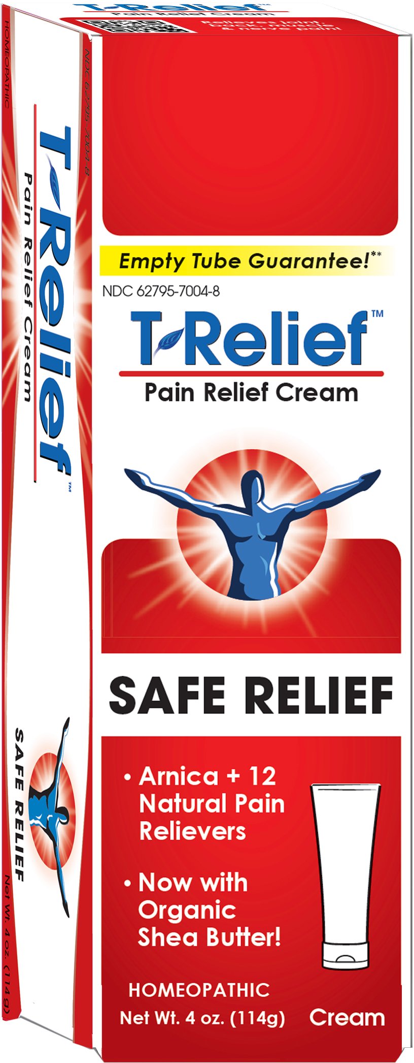 T-Relief Pain Relief cream,[114g] 4 oz MediNaturaBuy Supplements Australia
