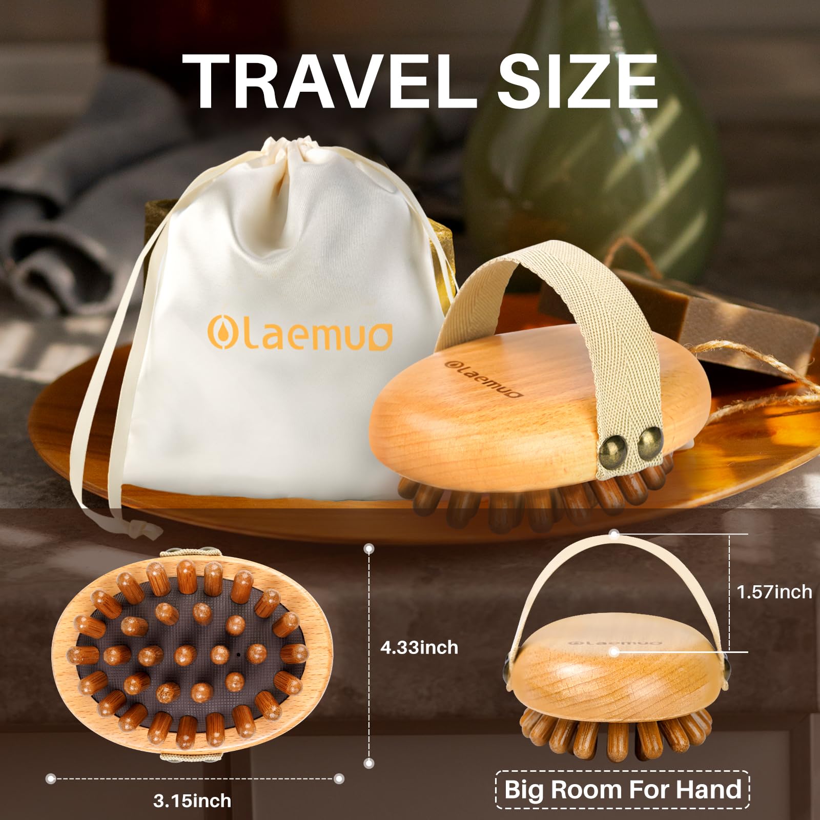 Wood Therapy Massage Tool for Belly Fat,Wooden Meridian Massage Body Brush for Cellulite Remover, Cellulite Lymphatic Drainage Massager for Body Shaping, Maderoterapia Kit for Muscle Pain Relief Olaemuo buy supplements Au