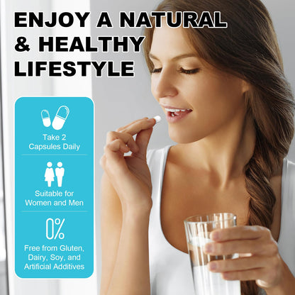 14-in-1 Gut Health with Probiotics, Prebiotics, Postbiotics & Digestive Enzymes for Women & Men, 60 Billion CFU Probiotics for Digestion, Strong Immunity,