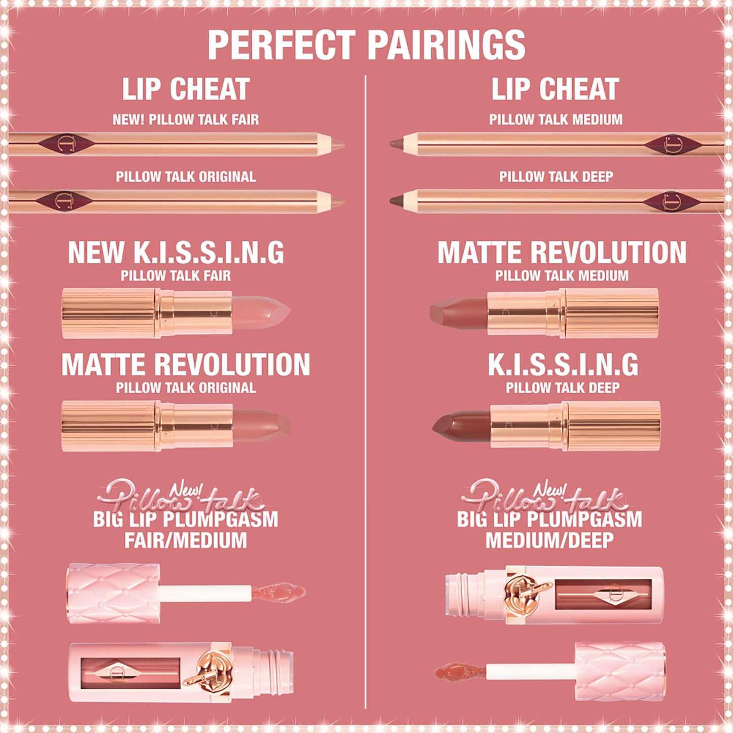Charlotte Tilbury Pillow Talk Plumpgasm Lip Gloss - Hydrating Lip Plumper with Hyaluronic Acid & Plumpgasm Heat + Ice Technology for Juicy, Glossy Fullness - Fair/Medium Charlotte TilburyBuy Supplements Australia