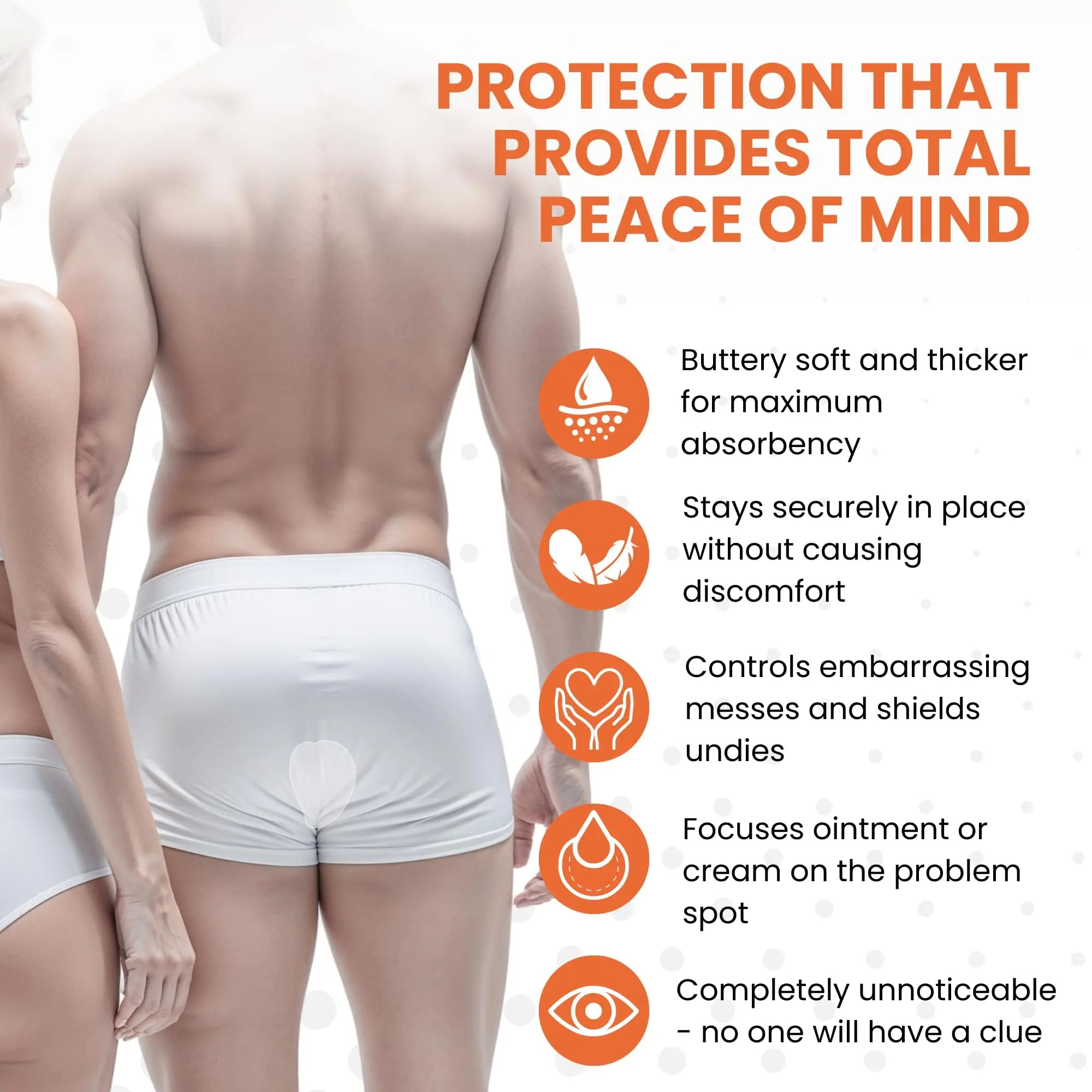 Butts Are Messy - Control The Mess. ANUPAD Premium Absorbent Pads. Confidently Handle Bowel Leakage, Bleeding Hemorrhoids, And The Mess Hemorrhoid Ointments Make. ANUPADBuy Supplements Australia