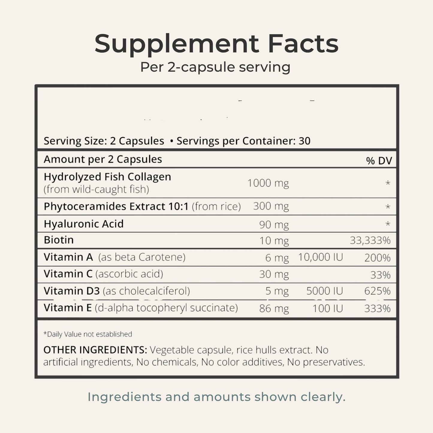 Zi-Collagen Marine Collagen Capsules for Skin, Hair & Nails Support – with Phytoceramides, Hyaluronic Acid, Biotin & Vitamins A C D3 E – 60 Capsules Zivere buy supplements Au