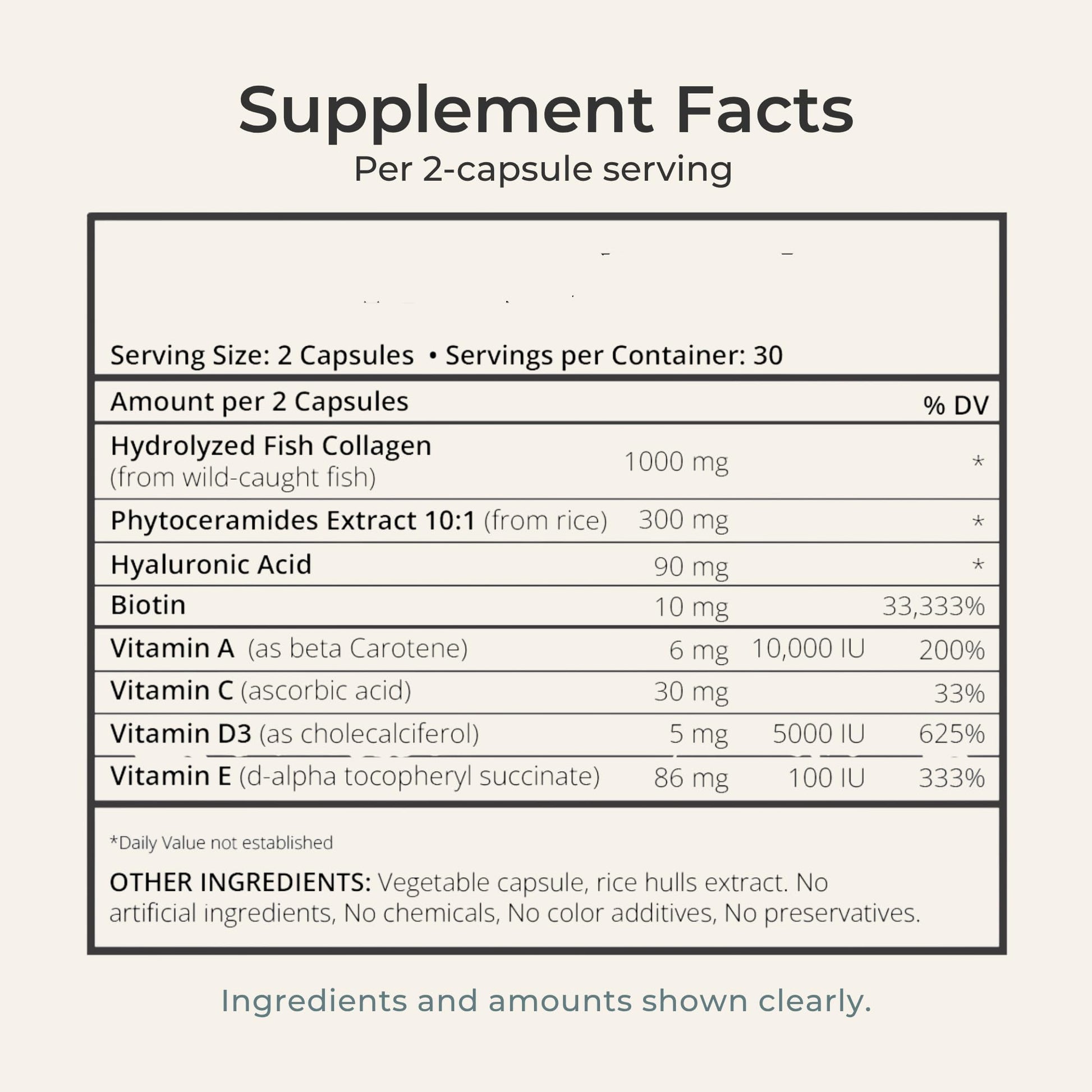 Zi-Collagen Marine Collagen Capsules for Skin, Hair & Nails Support – with Phytoceramides, Hyaluronic Acid, Biotin & Vitamins A C D3 E – 60 Capsules Zivere buy supplements Au