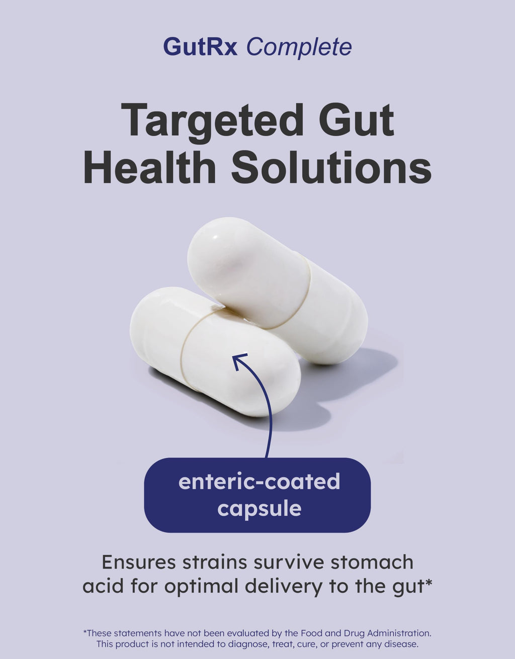 GutRx Complete Probiotic, Prebiotic, Postbiotic, Alternative with Akkermansia & Christensenella for Gas, Bloating, Gut Barrier & Microbiome Support