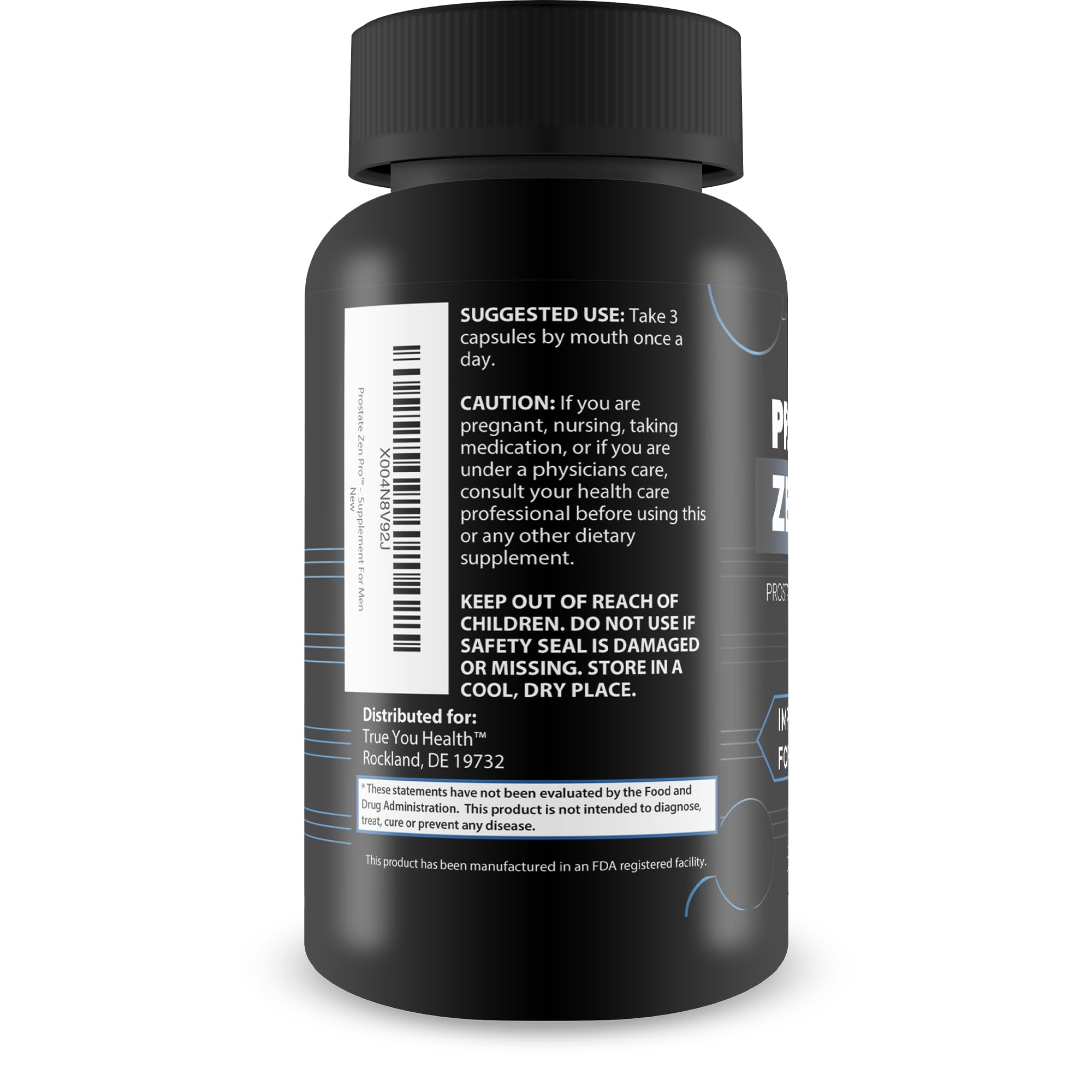 Prostate Zen Pro - Improved Formula - Our Best Prostate Health Supplement for Men - Our Best Prostate Support Supplement for Men’s Health - Natural Prostate Genix ProstaZen True You HealthBuy Supplements Australia