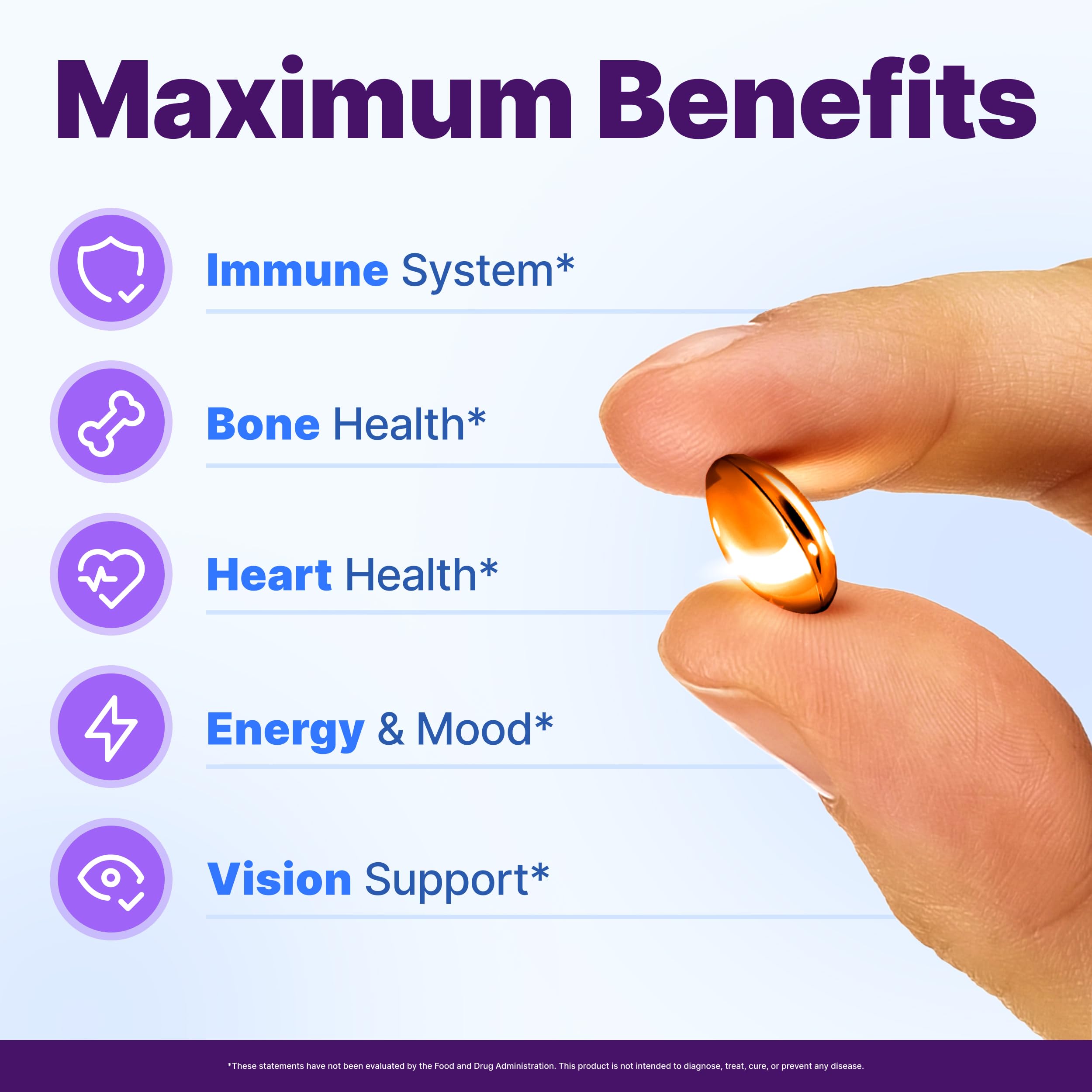 InnovixLabs Vitamin D3 K2-5000 IU Vitamin D3 Plus 600 mcg Vitamin K2 MK4 and MK7 for Max Calcium Absorption, Supports Bone, Immune, Heart Health