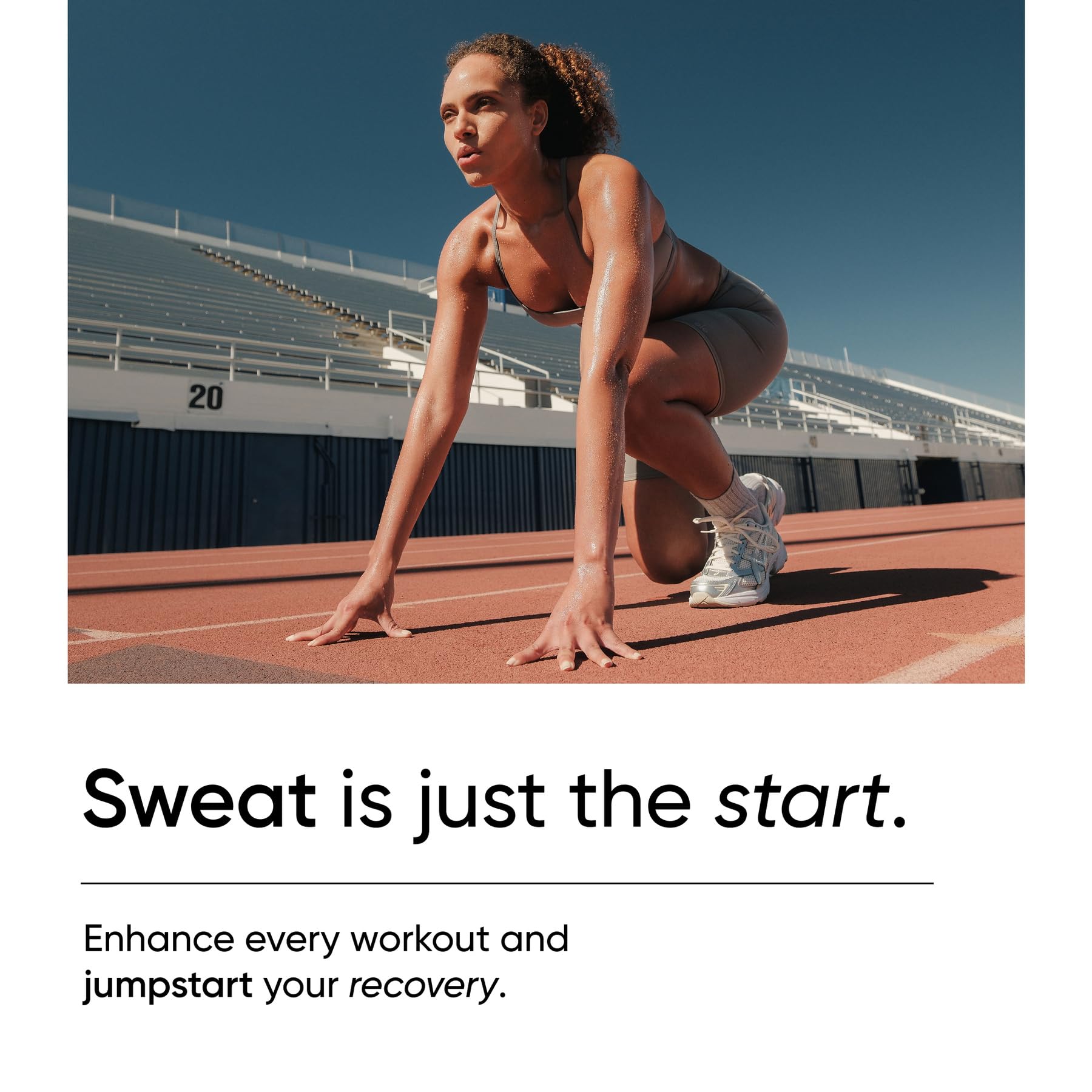 Sports Research Sweet Sweat Workout Enhancer Roll-On Gel Stick - Sweat Harder and Faster, Helps Promote Water Weight Loss, Use with Sweet Sweat Waist Trimmer Sports Research buy supplements Au