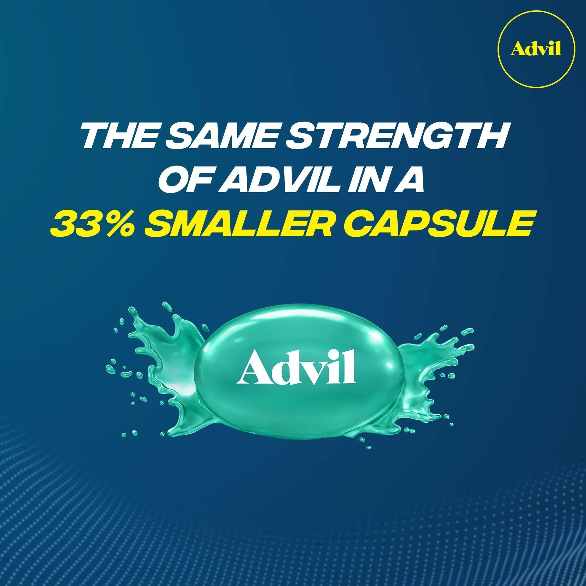 Advil Liqui-Gels Minis Pain Reliever and Fever Reducer, Pain Medicine for Adults with Ibuprofen 200mg for Pain Relief - 80 Liquid Filled Capsules AdvilBuy Supplements Australia