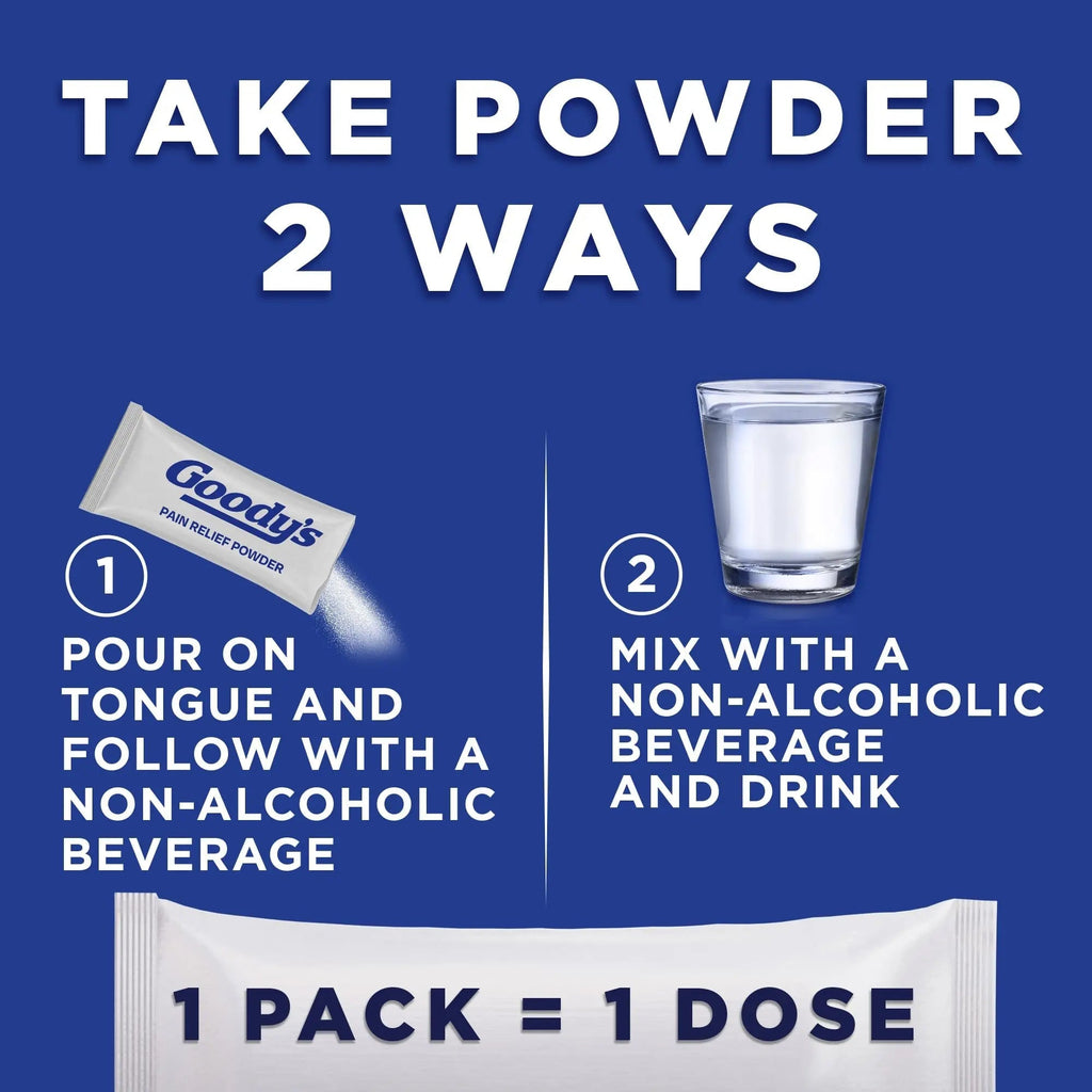 Goody's Pain Relief Powders, Extra Strength Headache Powder, 50 ct (Pack of 1) Goody'sBuy Supplements Australia