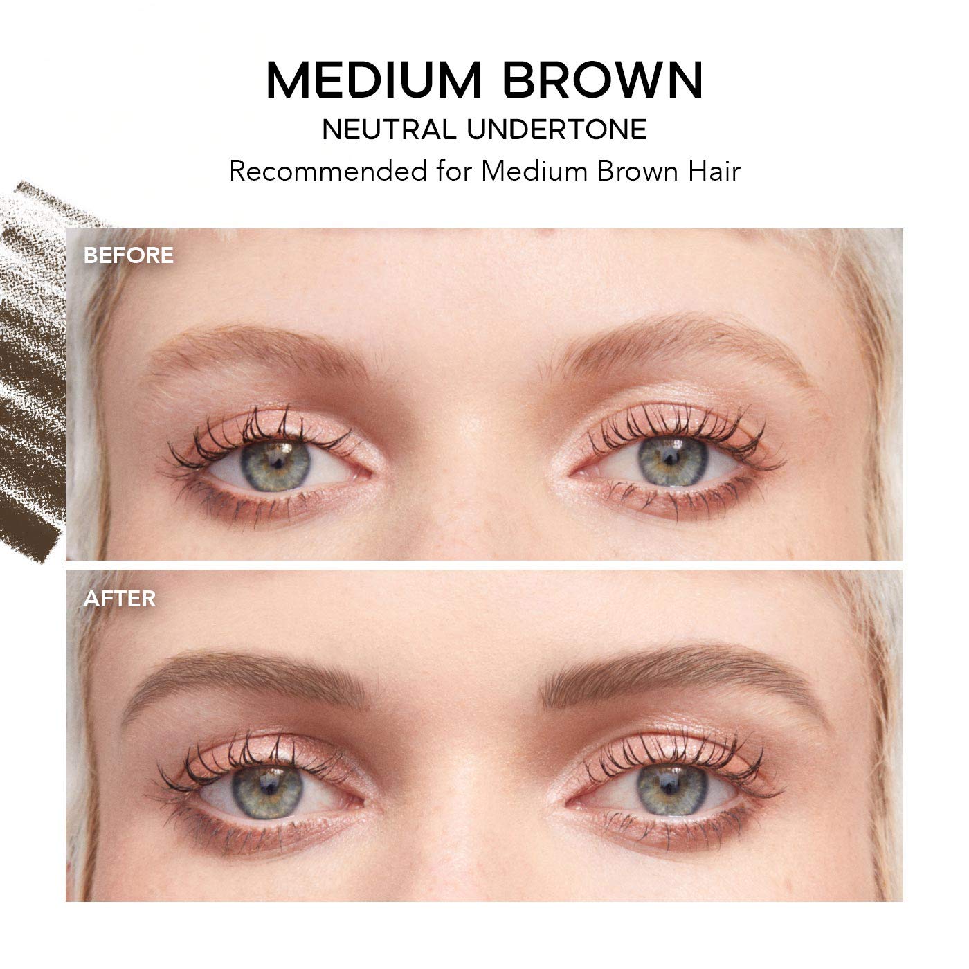 HAUS LABORATORIES by Lady Gaga: THE EDGE MICRO-TIP PRECISION BROW PENCIL, Medium Brown Haus LaboratoriesBuy Supplements Australia