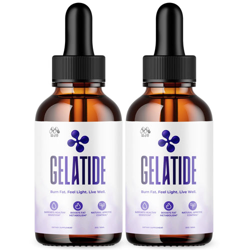 (2 Pack) Gelatide Drops, Official Gelatide Health Support Formula with All Natural Ingredients, Advanced Active Lifestyle Support Supplement Max Strength Vitamin Formula for Women & Men (60 Servings) MJOBuy Supplements Australia