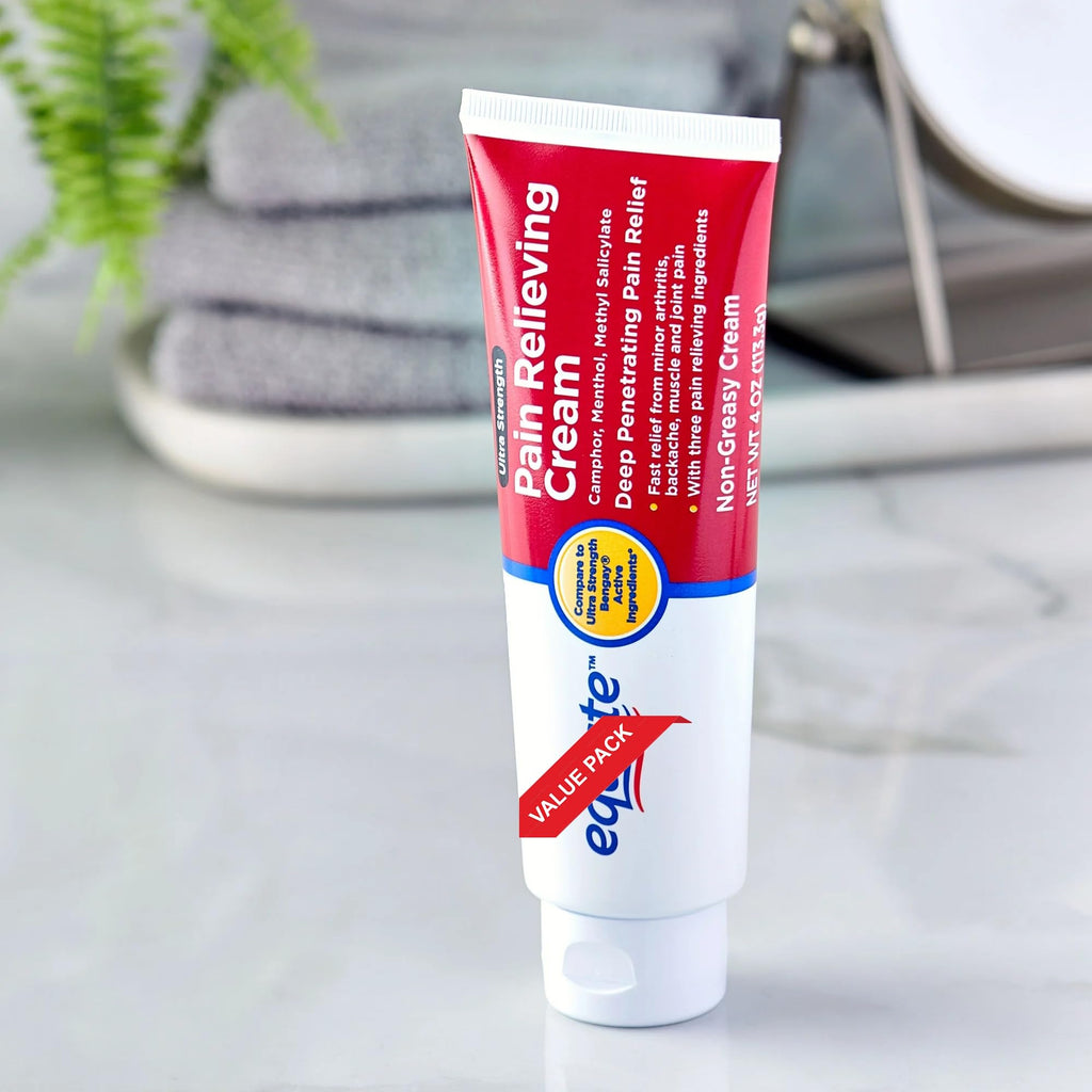 Equate Ultra Strength Pain Relieving Cream, Equate Ultra Strength Pain Relieving Cream Muscle Rub, 4 oz Aus HealthcareBuy Supplements Australia