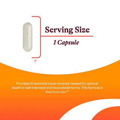 Seeking Health Trace Minerals Complex - Includes 10 Essential Trace Minerals - Mineral Supplement Supports Immune & Nervous System