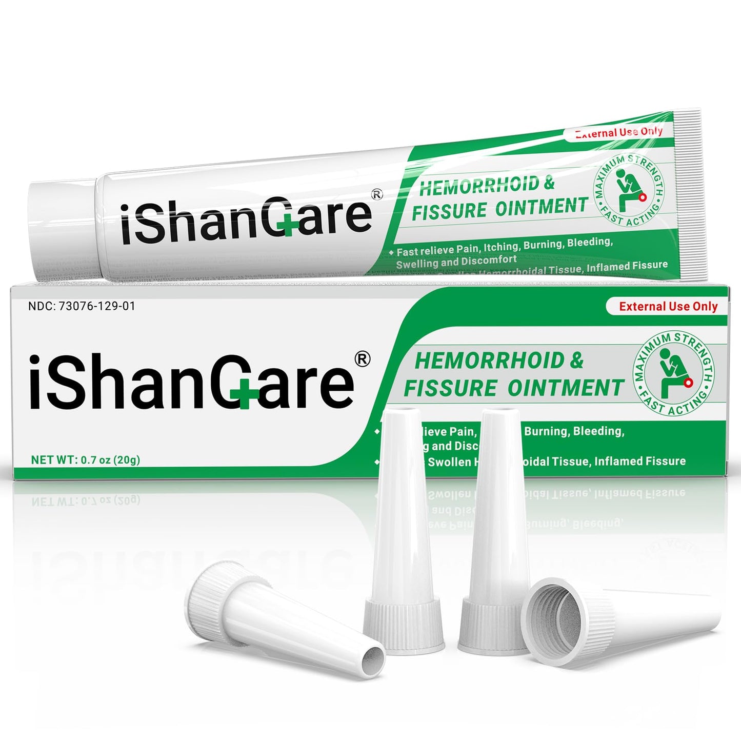 Hemorrhoid Cream, Hemorrhoid & Fissure Treatment Ointment Extra Strength, Relief Anal Pain, Itching, Bleeding, Swelling, Discomfort, Natural Herbs Fast Acting Ingredients, Contains Vitamin E ishancareBuy Supplements Australia