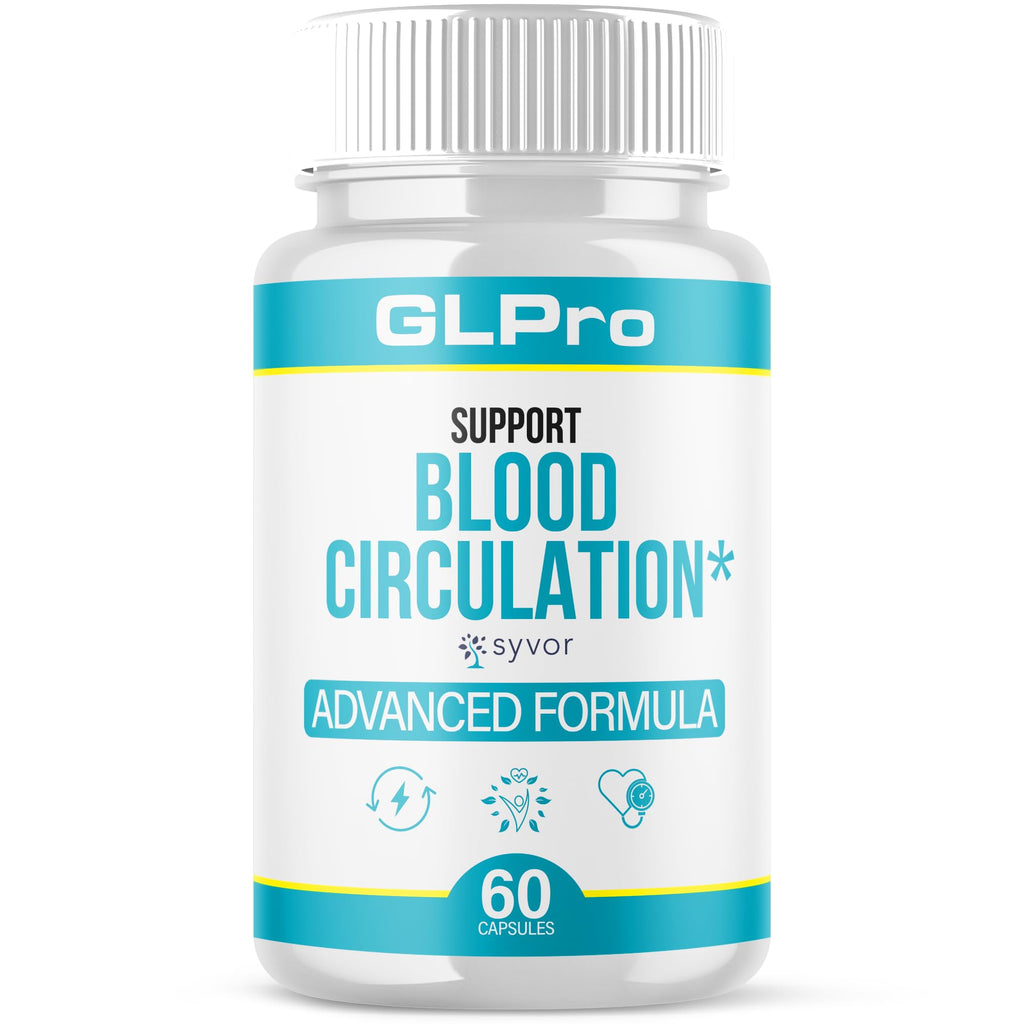 GLPro Blood Capsules, Official GLPro Blood Health Support Pills with All Natural Ingredients, Advanced Formula Supplement with Maximum Strength Premium Vitamins for Women and Men (60 Capsules) SyvorBuy Supplements Australia
