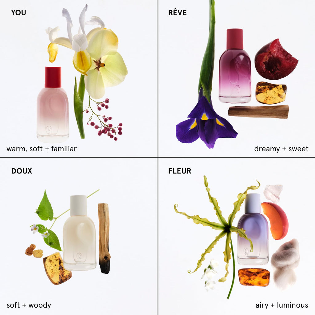 Glossier You Eau de Parfum - Unisex Fragrance for Men & Women, Skin-Scent Enhancer Smells Different on Everyone - Musky, Warm & Spicy Perfume with Pink Pepper, Iris & Ambrox Base Notes, 50ml GlossierBuy Supplements Australia