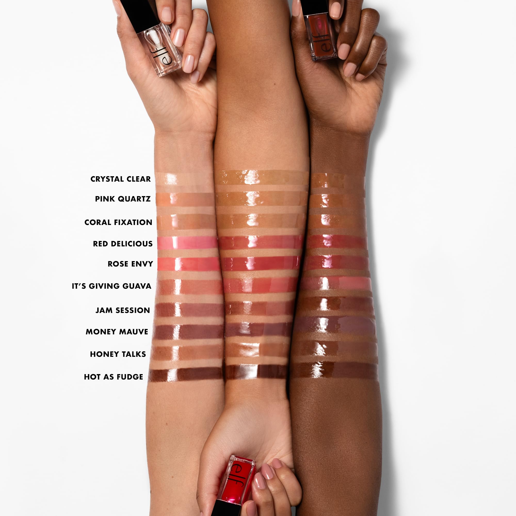 e.l.f. Glow Reviver Lip Oil, Nourishing Tinted Lip Oil For A High-shine Finish, Infused With Jojoba Oil, Vegan & Cruelty-free, Jam Session e.l.f.Buy Supplements Australia