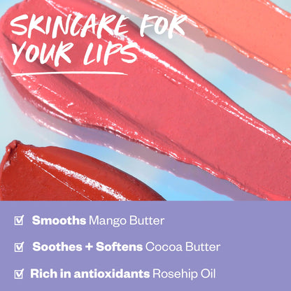 Kosas Weightless Lip Color Nourishing Satin Lipstick - High Impact Lip Color with Clean Formula - Comfy Feel & Soft Finish - Turned On KosasBuy Supplements Australia