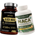 Powerful Maca Blend for Men – Black, Red & Yellow Maca Capsules | Supports Energy, Stamina & Endurance | Promotes Hormonal Balance & Vitality Mother Nature Organics Superfoods for Organic Living buy supplements Au