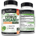 Citrus Bergamot 1000mg - Citrus Bergamot Supplement for Cholesterol and Heart Health - Ultra Concentrated from Fresh Fruit for Enhanced Absorption - Vegan, Non-GMO, Gluten-Free - 120 Mini Capsules BioSchwartzBuy Supplements Australia