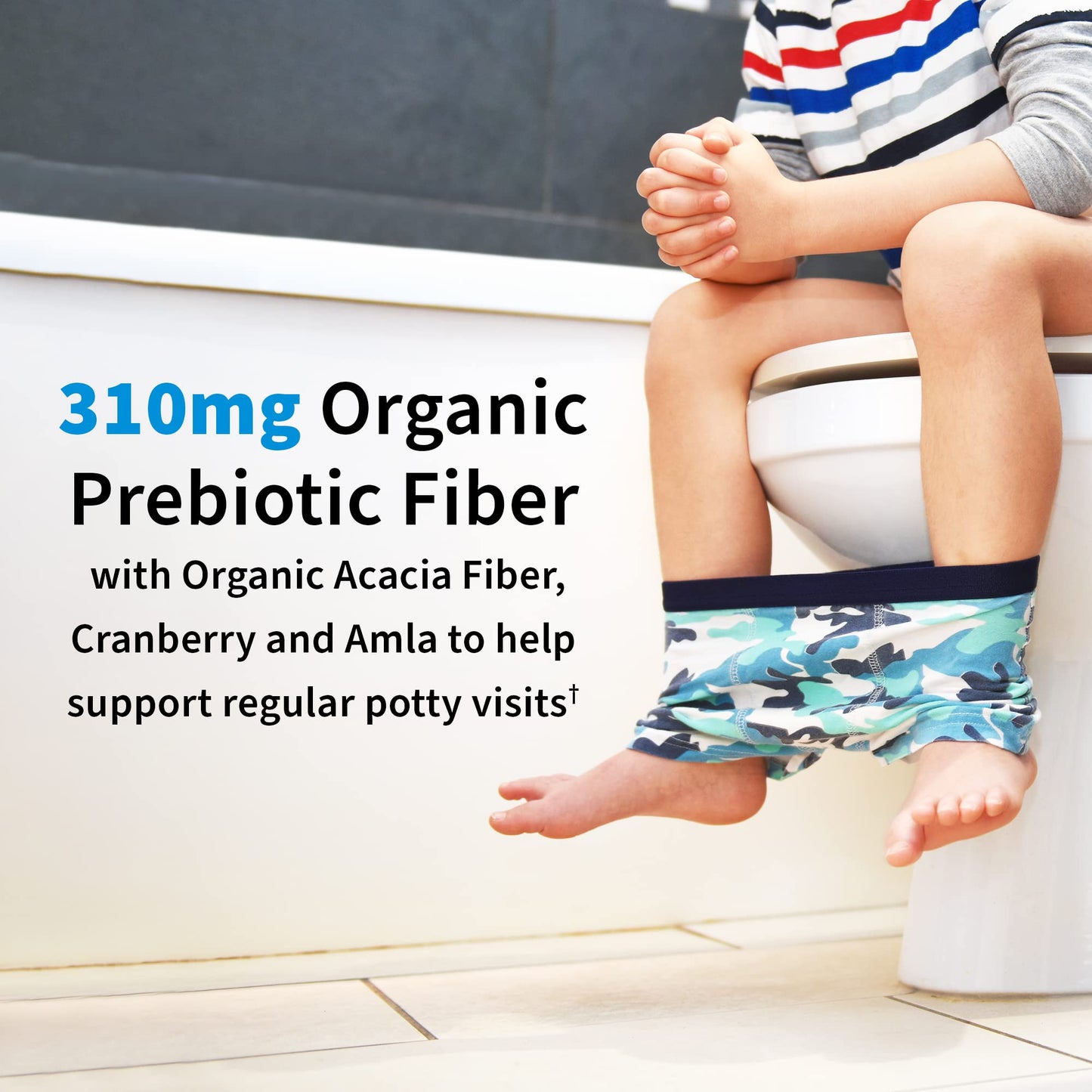 Garden of Life Dr. Formulated Probiotics Organic Kids+ plus Vitamin C & D - Berry Cherry - Gluten, Dairy & Soy Free Immune & Digestive Health Supplement