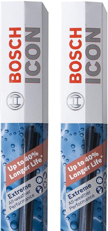 BOSCH 22A20A ICON Beam Wiper Blades - Driver and Passenger Side - Set of 2 Blades (22A & 20A) Bosch buy supplements Au