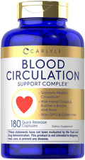 Carlyle Blood Circulation Supplement | 180 Capsules | Supports Healthy Circulation | Non-GMO, Gluten Free CarlyleBuy Supplements Australia
