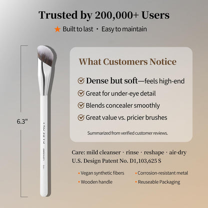 Albeaut Concealer Brush, Angled Under Eye Makeup Small Foundation Precision Face Blending Brush (193 concealer brush) ALBEAUTBuy Supplements Australia