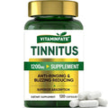 Tinnitus Relief for Ringing Ears 1200mg - 120 Capsules Advanced Ear Health Support Supplement | Supports Ear Health and Reduces Tinnitus Symptoms - Non-GMO & Vegan VITAMINFATEBuy Supplements Australia