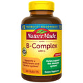 Nature Made Super B Complex with Vitamin C & Folic Acid, B Complex Vitamins for Women and Men, Dietary Supplement