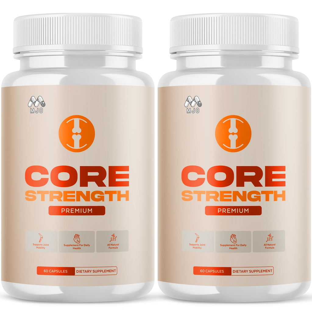 (2 Pack) Core Strength Supplement for Joint Support, Official Core Strength Joint Pills with All Natural Ingredients, Advanced Health & Wellness Support with Max Strength Multivitamins (120 Capsules) MJOBuy Supplements Australia