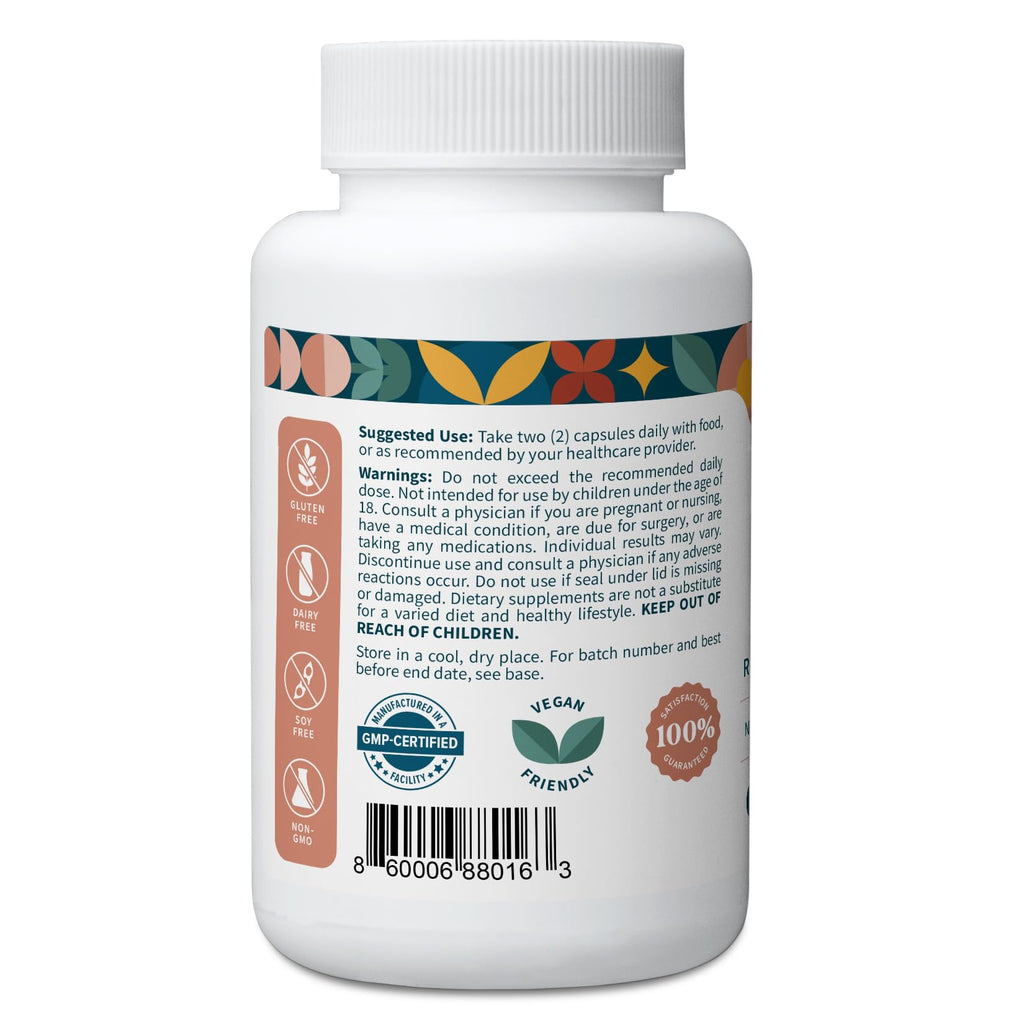 Pattern Wellness Maca Root Extract 20:1-500mg Per Serving – for Men & Women – Tri-Color Black/Red/Yellow Blend – 60 Vegan, Non-GMO Capsules Pattern Wellness buy supplements Au