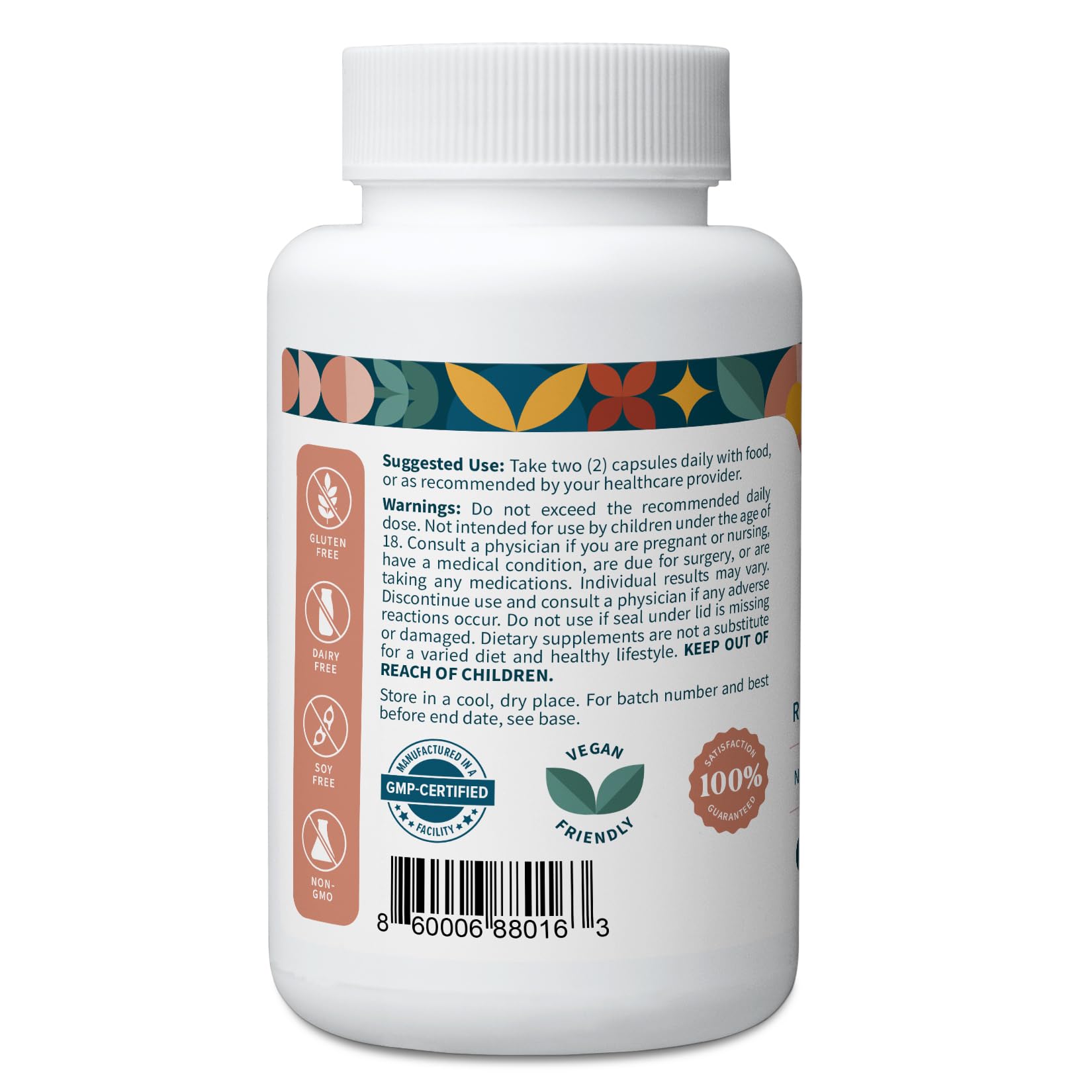 Pattern Wellness Maca Root Extract 20:1-500mg Per Serving – for Men & Women – Tri-Color Black/Red/Yellow Blend – 60 Vegan, Non-GMO Capsules Pattern Wellness buy supplements Au
