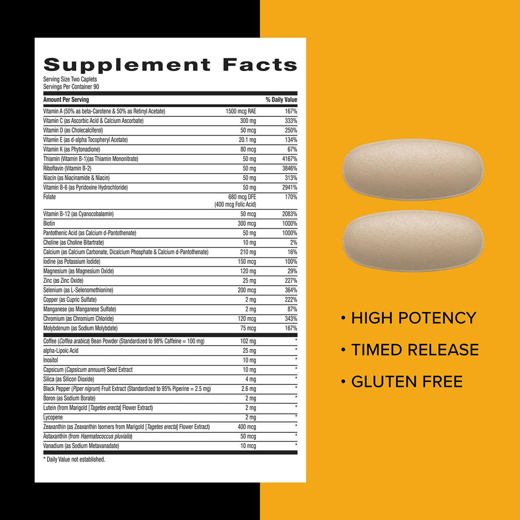 GNC Mega Men Energy & Metabolism Multivitamin | Antioxidants and Increased Calorie Burning | 180 Count GNC buy supplements Au