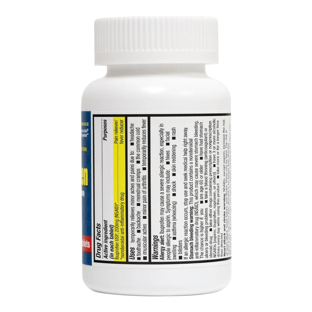 HealthA2Z® Ibuprofen 200mg | Pain Relief | Body Aches | Headache | Arthritis | Cramps | Back Pain | Fever Reducer… (250 Count) (Pack of 2) HealthA2ZBuy Supplements Australia