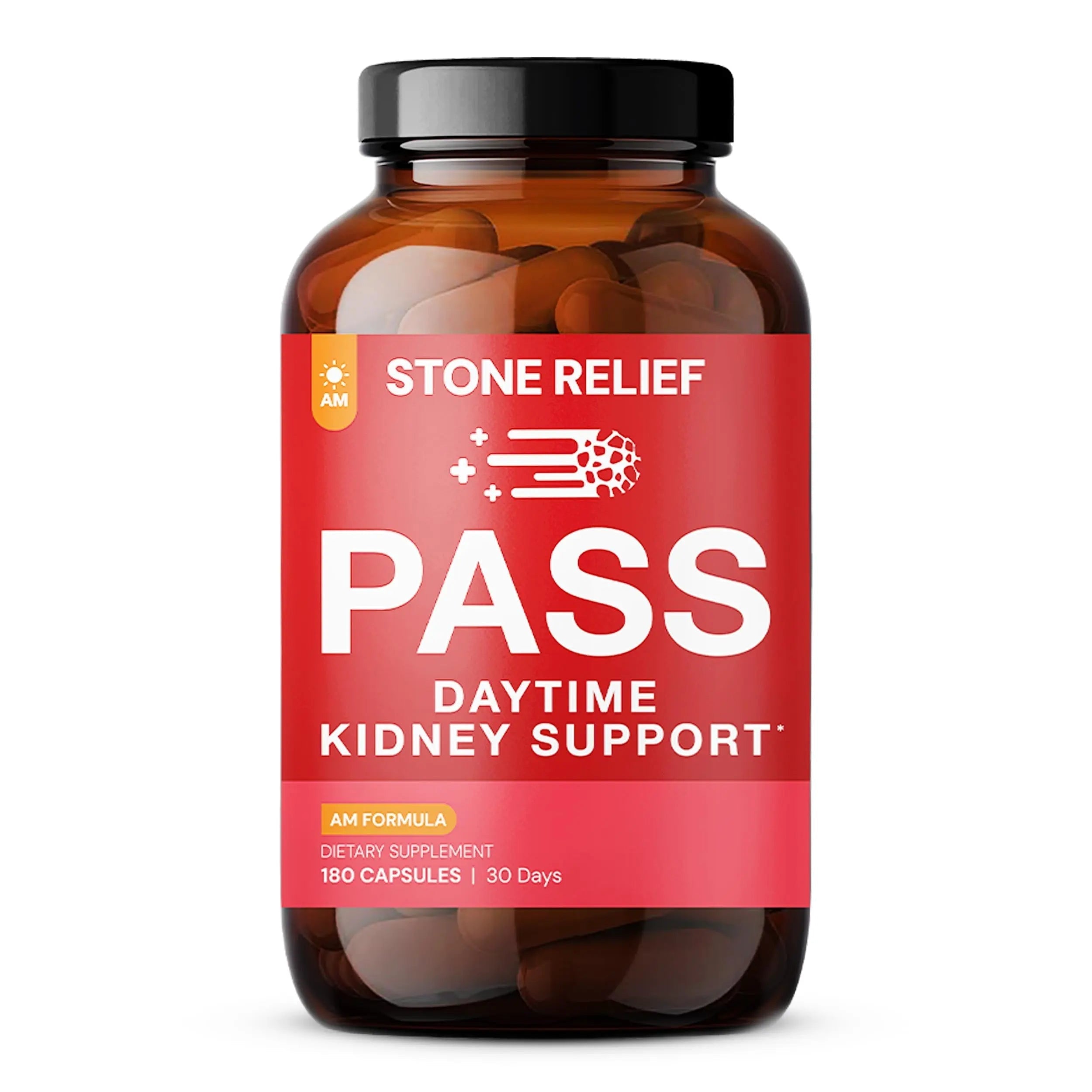 STONE RELIEF Daytime Herbal Kidney Support for Urinary Flow & Comfort | Chanca Piedra Formula – 180 Capsules STONE RELIEFBuy Supplements Australia
