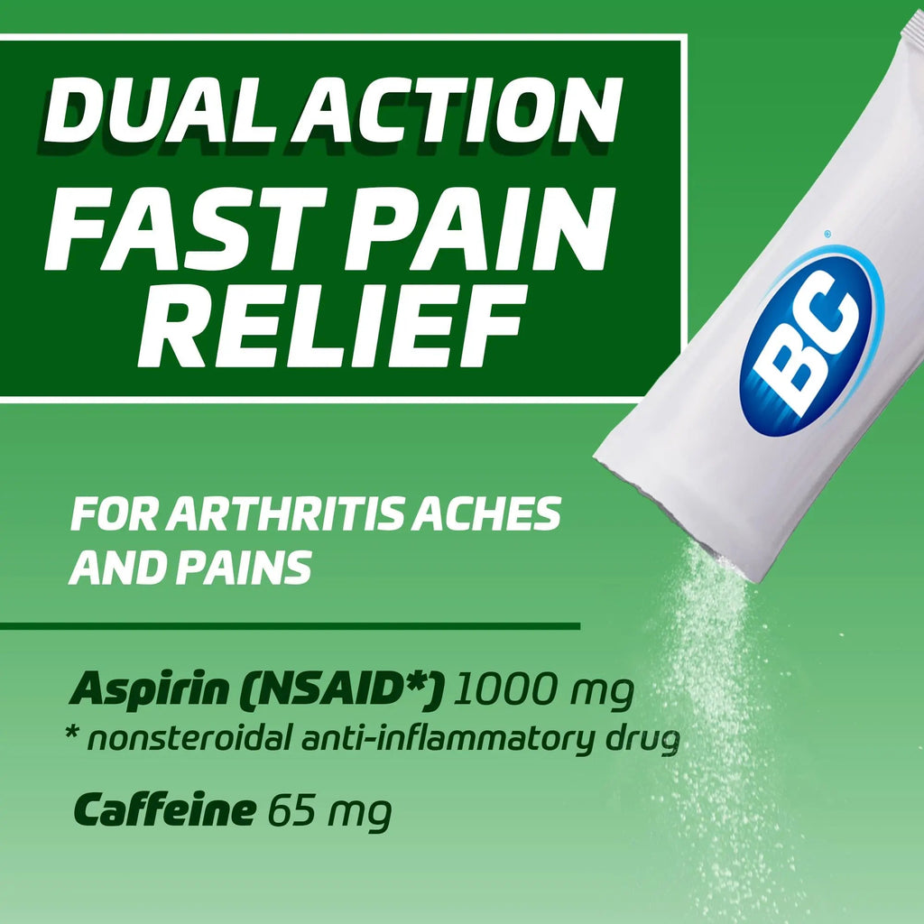 BC Pain Relief Powder, Arthritis Pain, 50 ct (Pack of 1) BCBuy Supplements Australia