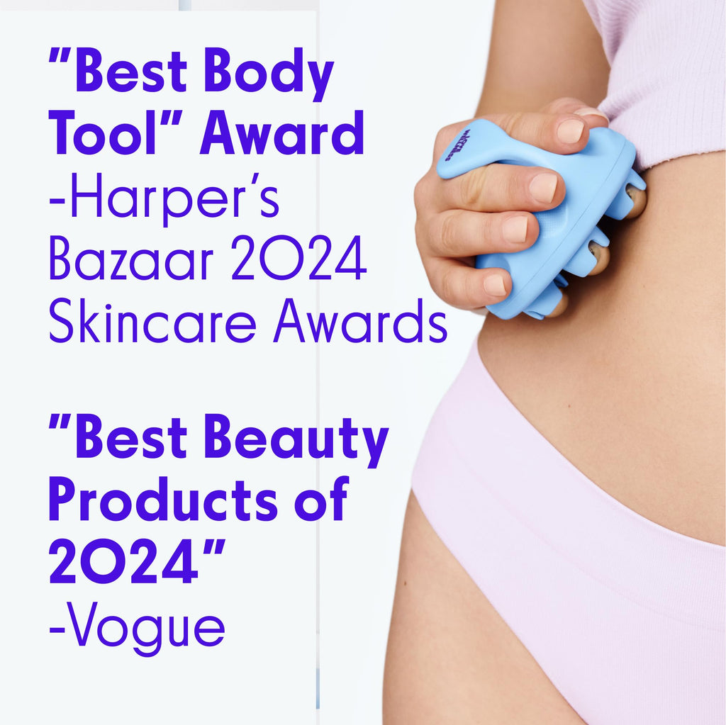 Love Wellness Bye Bye Bloat Lymphatic Massage Roller | Handheld Massager and Body Sculpting Tool | Supports Lymphatic Drainage, Bloating Relief, Skin Hydration & Boost Circulation | 1 Count Love Wellness buy supplements Au