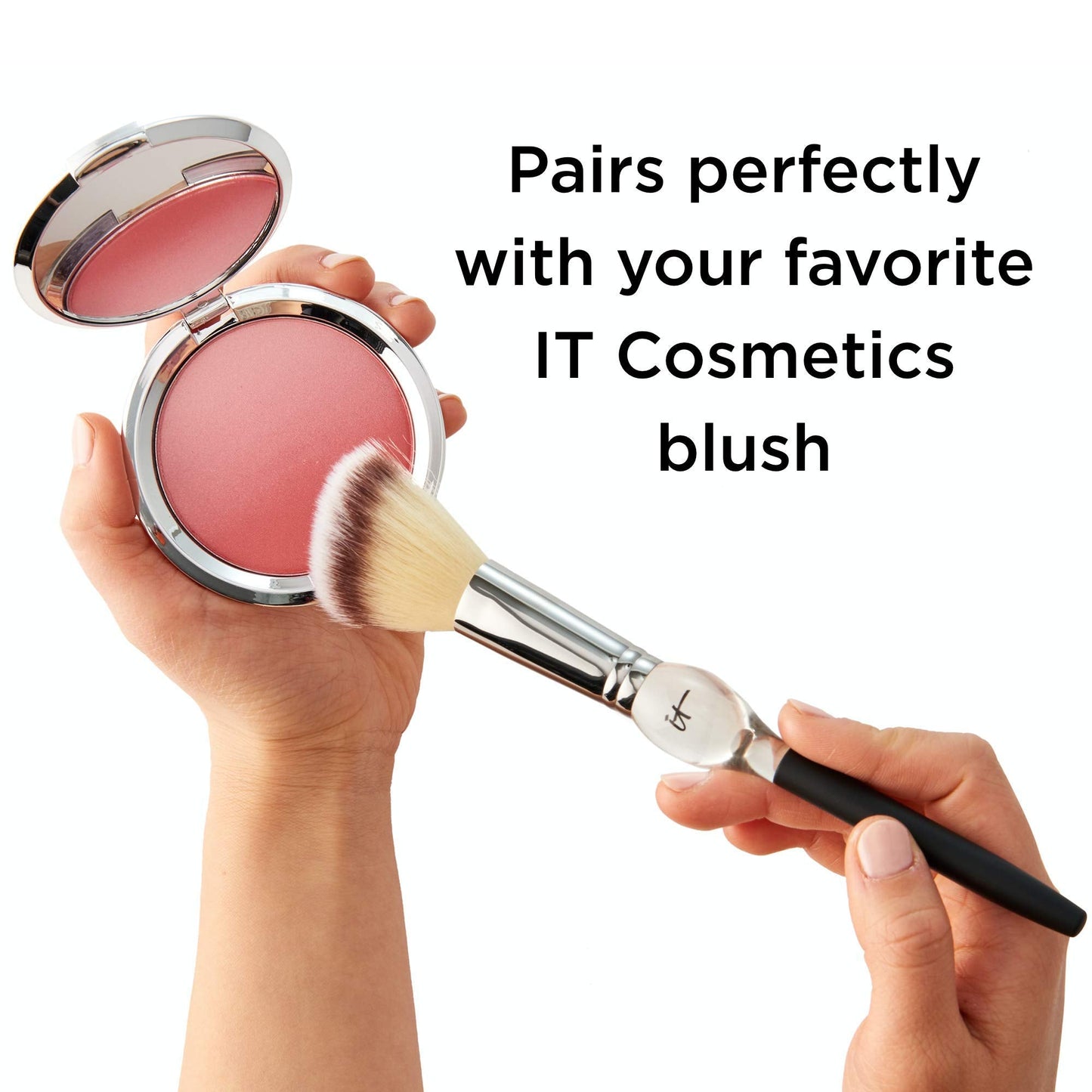 IT Cosmetics Heavenly Luxe French Boutique Blush Brush #4 - Angled Blush Brush for Cheeks - Liquid & Powder Blush Brush - Makeup Brush With Award-Winning Heavenly Luxe Hair IT CosmeticsBuy Supplements Australia