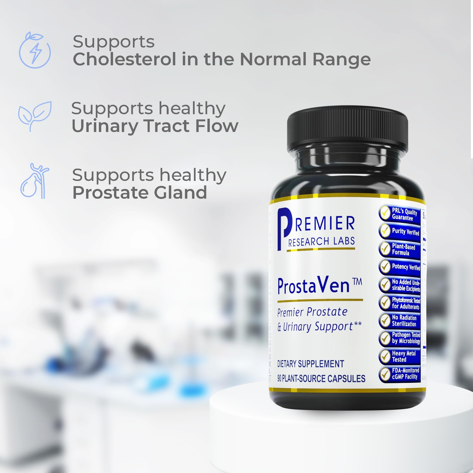 Premier Research Labs ProstaVen - Prostate Supplements for Men, Prostate Health Formula, Natural Supplement with Organic Saw Palmetto - 90 Vegetarian Capsules Premier Research LabsBuy Supplements Australia