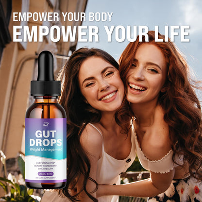 Indelo Gut Drops Healthy Formula – GutDrops All Natural Healthy Levels - Extra Strength Liquid, Reviews (1 Pack – 1 Month Supply) Indelo buy supplements Au