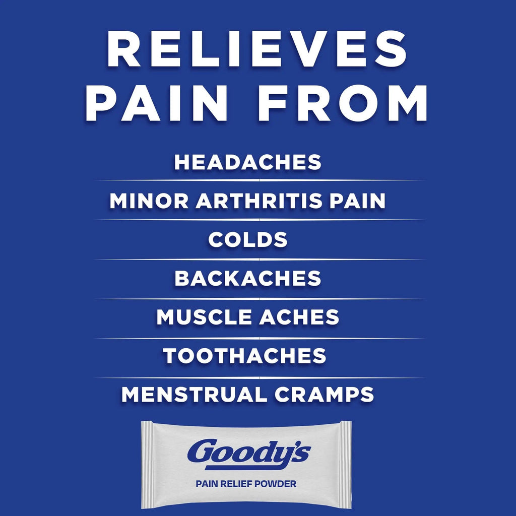 Goody's Pain Relief Powders, Extra Strength Headache Powder, 50 ct (Pack of 1) Goody'sBuy Supplements Australia