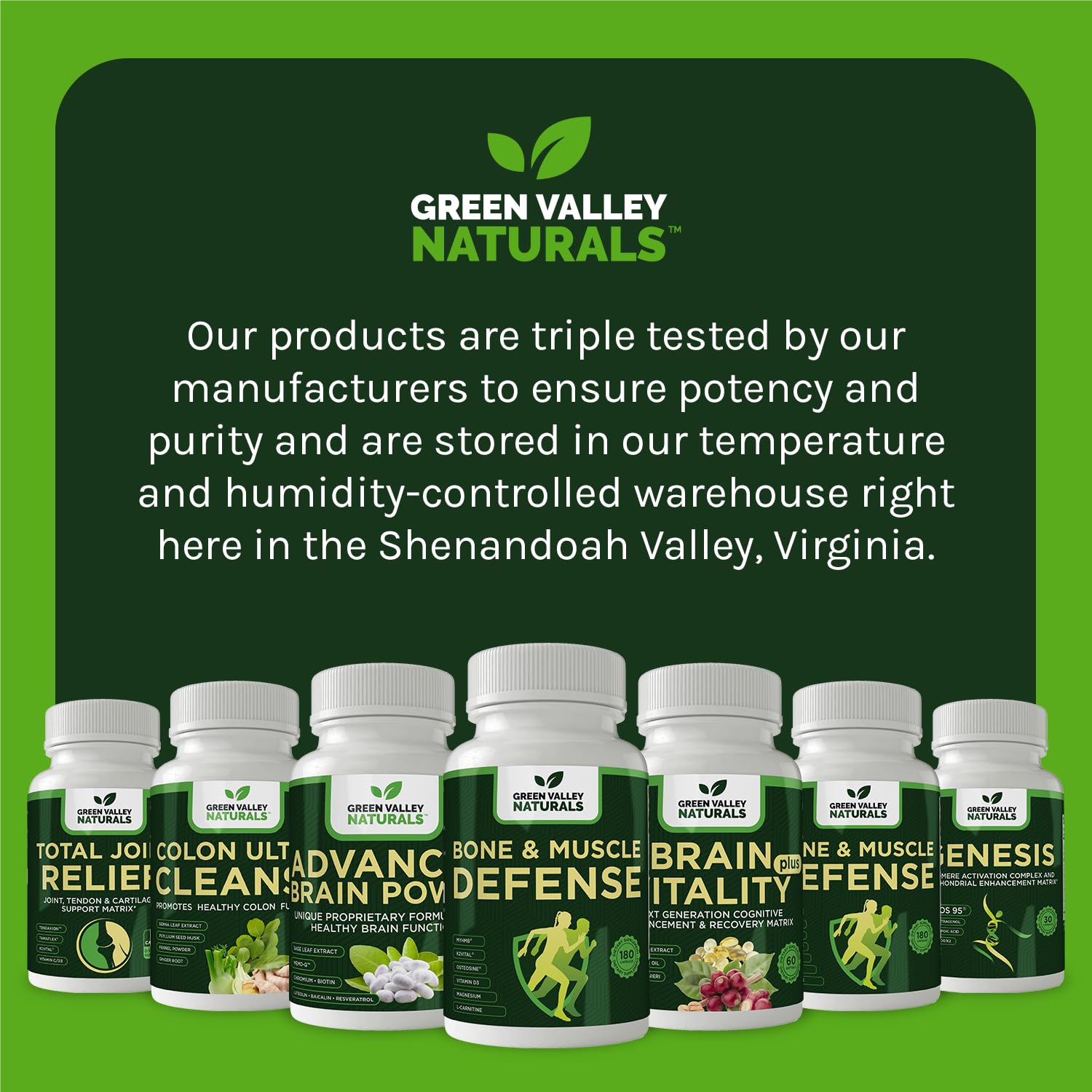 Green Valley Naturals Bone & Muscle Defense Supplement – Bone Health, Muscle Support & Joint Mobility Formula with MyHMB, Magnesium, Vitamin D3 & L-Carnitine for Daily Wellness, 60 Capsules GREEN VALLEY NATURALSBuy Supplements Australia